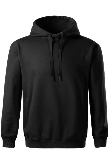 Bequemer Herren-Hoodie - schwarz, M