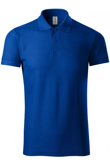 Bequemes Poloshirt für Herren - königsblau, 3XL