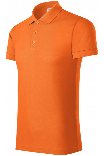 Bequemes Poloshirt für Herren, orange, Herren-T-Shirts