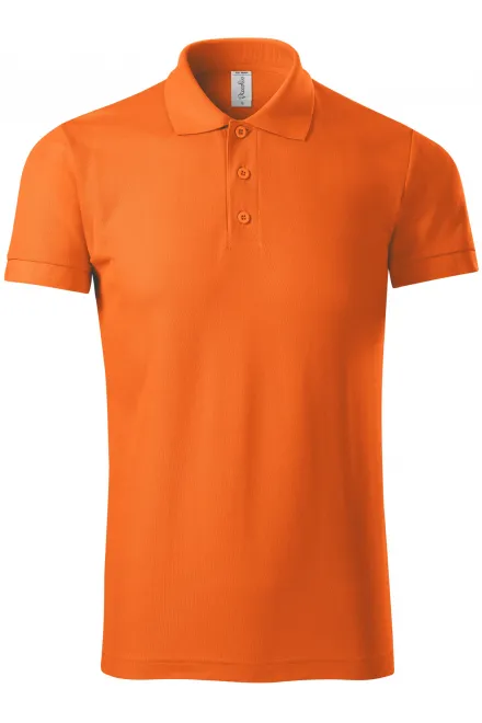 Bequemes Poloshirt für Herren - orange, 3XL