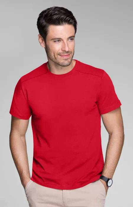 Herren T-Shirt verziert, formula red