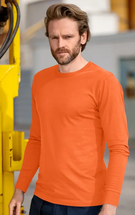 Langlebiges T-Shirt für Herren, orange