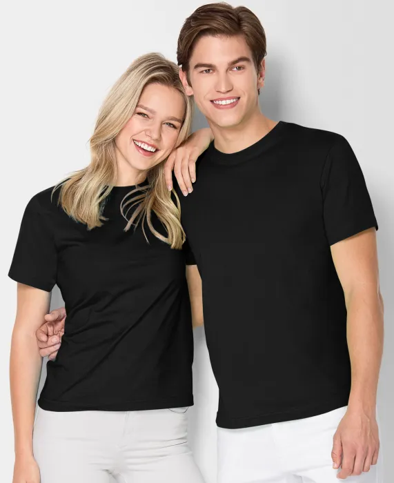 Leichtes T-Shirt, schwarz