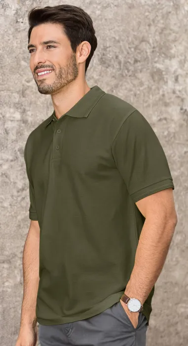 Loses Poloshirt der Männer, military