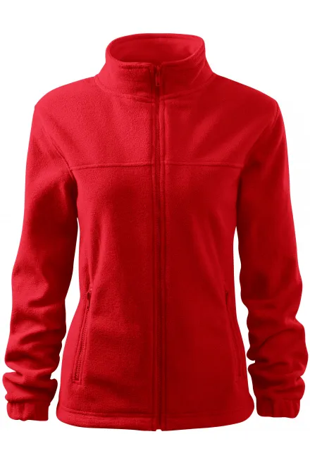 Damen Fleecejacke - rot, M