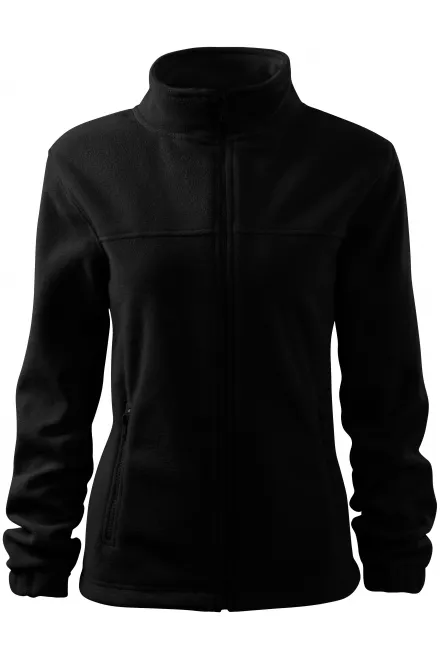 Damen Fleecejacke - schwarz, M