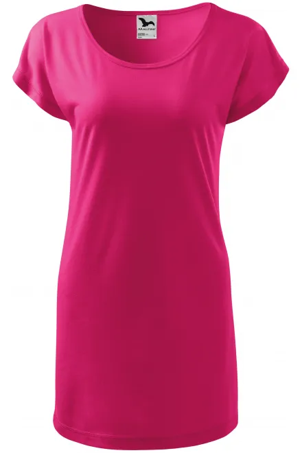 Damen langes T-Shirt/Kleid - lila, M