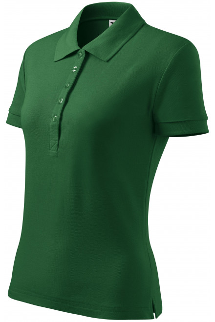 Damen Poloshirt, Flaschengrün, T-Shirts