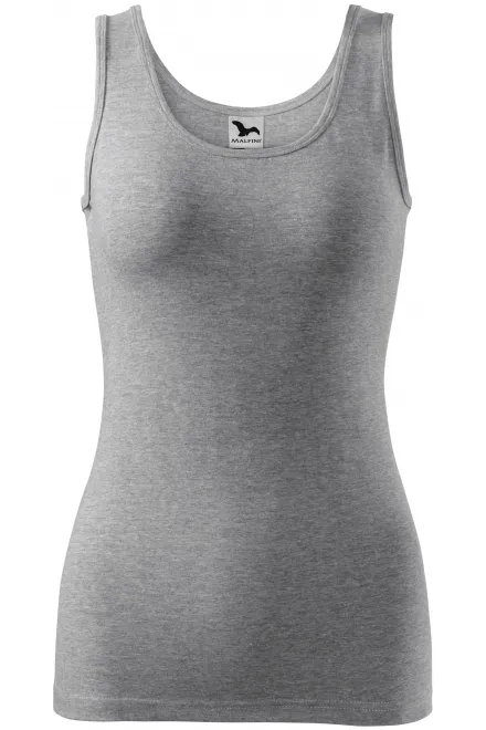 Damen-Singlet - dunkelgrauer Marmor, XS
