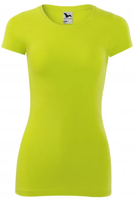 Damen Slim Fit T-Shirt - lindgrün, M
