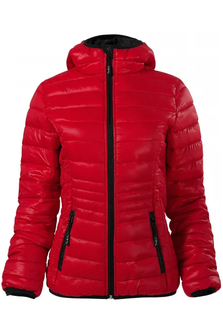 Damen Steppjacke - formula red, XS