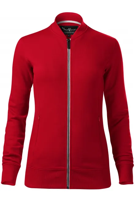 Damen Sweatshirt mit versteckten Taschen - formula red, M