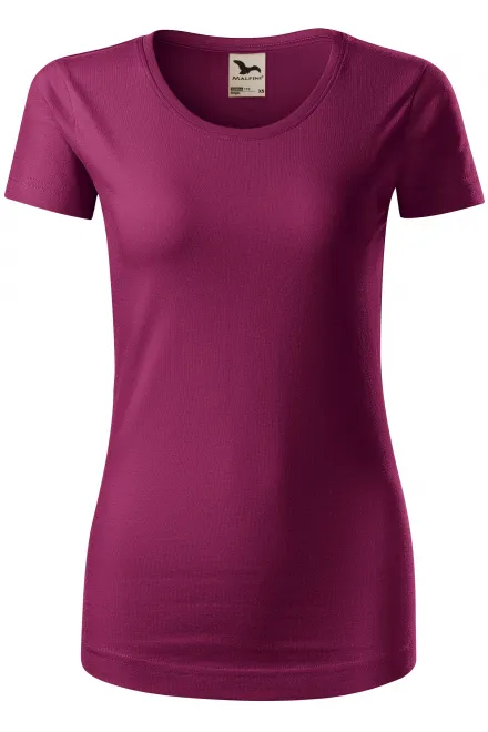 Damen T-Shirt, Bio-Baumwolle - fuchsie, M