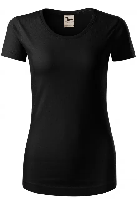Damen T-Shirt, Bio-Baumwolle - schwarz, M