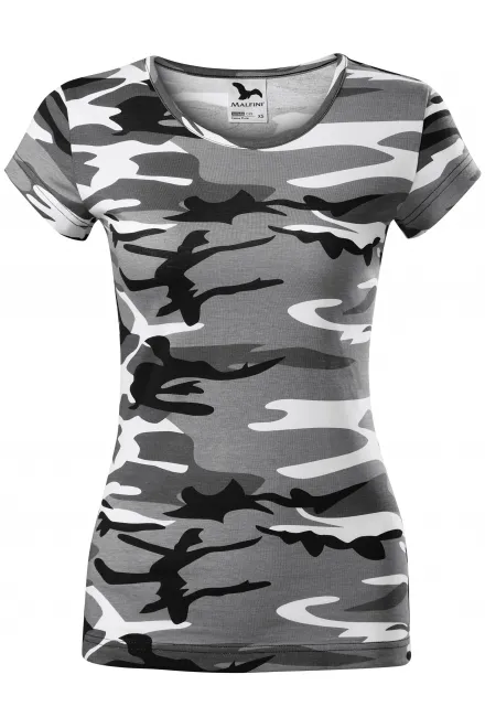 Damen Tarn-T-Shirt - Tarngrau, XS