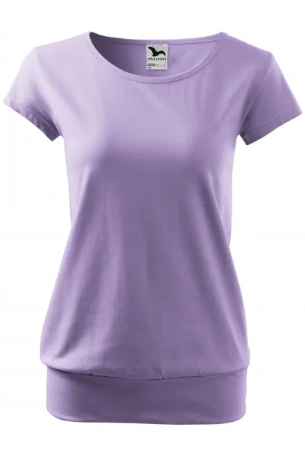 Damen trendy T-Shirt - lavendel, XS
