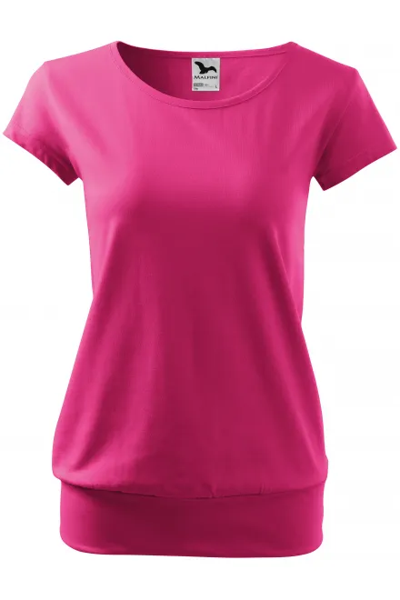 Damen trendy T-Shirt - lila, XS