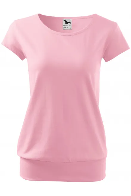 Damen trendy T-Shirt - rosa, XS