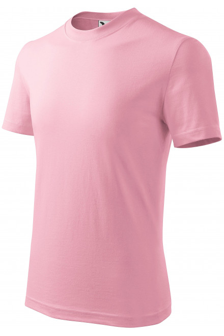 Das einfache T-Shirt der Kinder, rosa, Kinder-T-Shirts