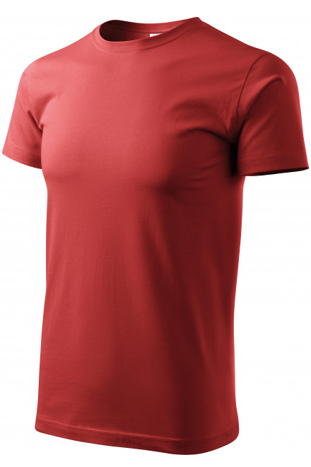 Das einfache T-Shirt der Männer, burgund, Herren-T-Shirts