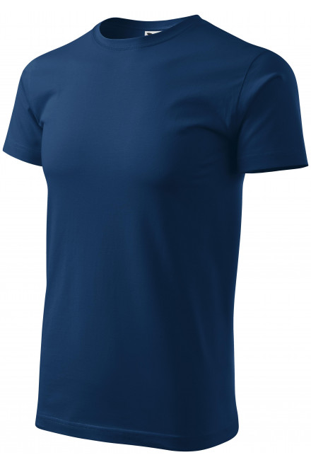 Das einfache T-Shirt der Männer, Mitternachtsblau, T-Shirts