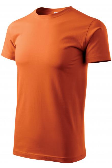 Das einfache T-Shirt der Männer, orange, orange T-Shirts