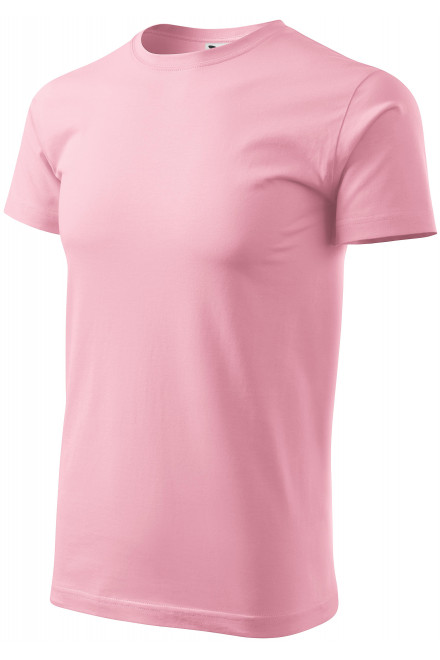 Das einfache T-Shirt der Männer, rosa, Herren-T-Shirts