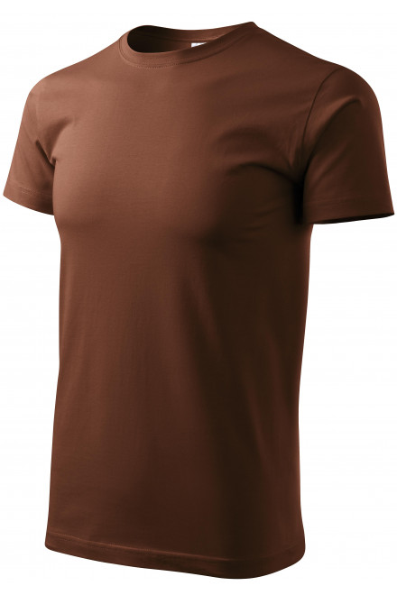 Das einfache T-Shirt der Männer, Schokolade, Herren-T-Shirts