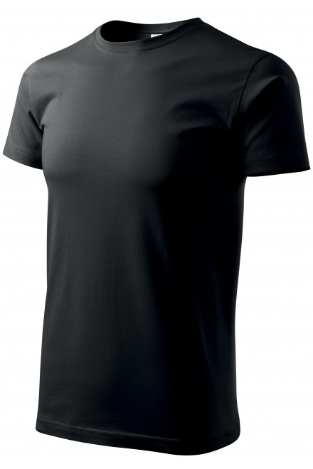 Das einfache T-Shirt der Männer, schwarz, Herren-T-Shirts