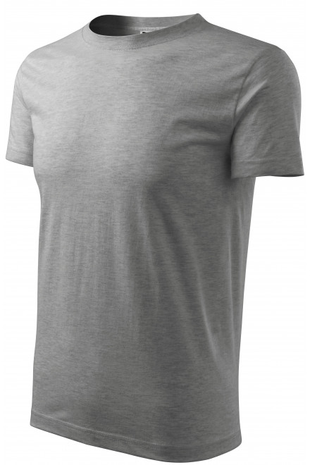 Das klassische T-Shirt der Männer, dunkelgrauer Marmor, Herren-T-Shirts