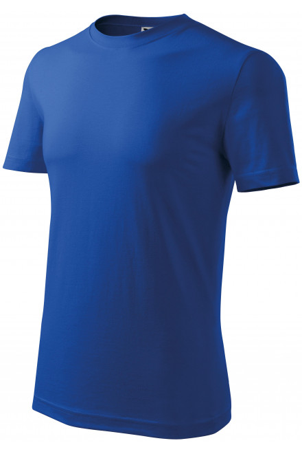 Das klassische T-Shirt der Männer, königsblau, Herren-T-Shirts