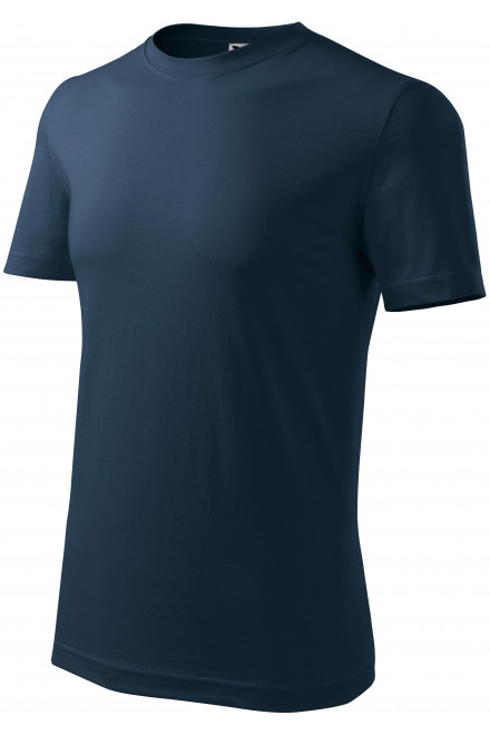 Das klassische T-Shirt der Männer, dunkelblau, Herren-T-Shirts