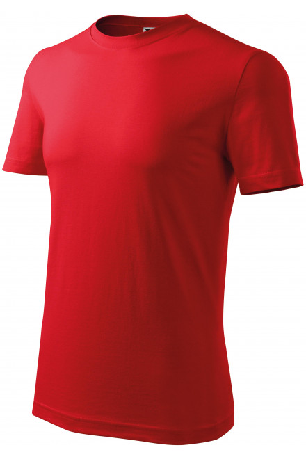Das klassische T-Shirt der Männer, rot, Herren-T-Shirts