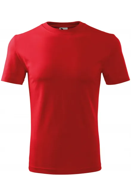 Das klassische T-Shirt der Männer - rot, S