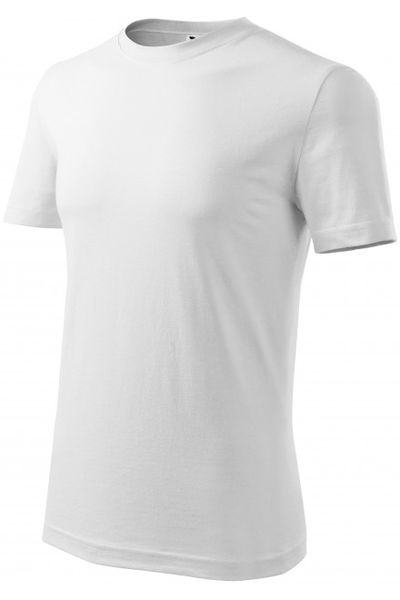 Das klassische T-Shirt der Männer, weiß, weiße T-shirts