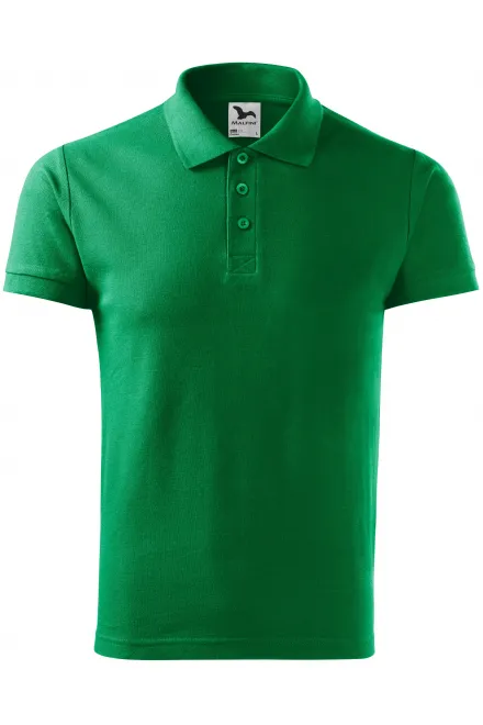 Elegantes Poloshirt für Herren - Grasgrün, XL