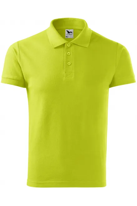 Elegantes Poloshirt für Herren - lindgrün, XL
