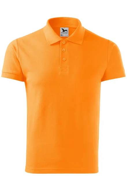 Elegantes Poloshirt für Herren - Mandarine, XL