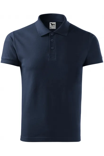 Elegantes Poloshirt für Herren - dunkelblau, XL