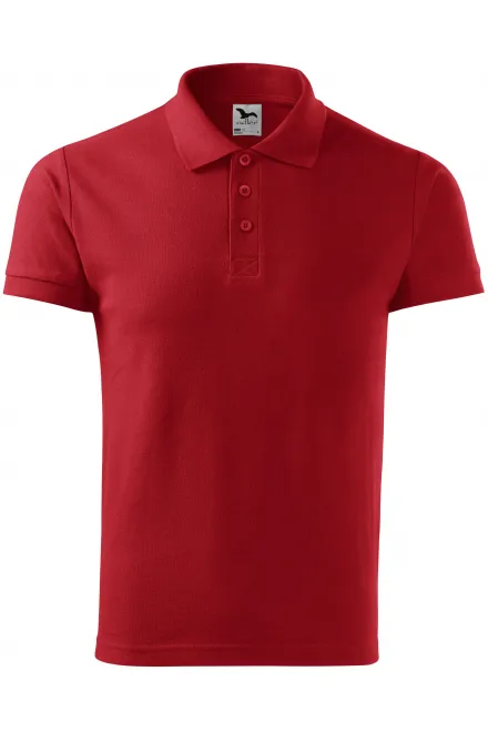 Elegantes Poloshirt für Herren - rot, XL