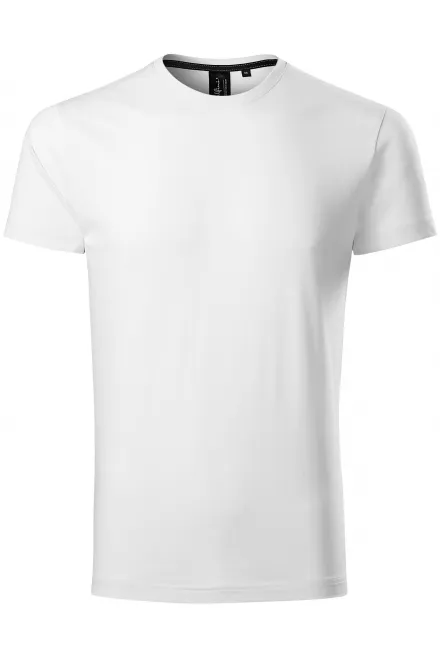 Exklusives Herren-T-Shirt - weiß, L