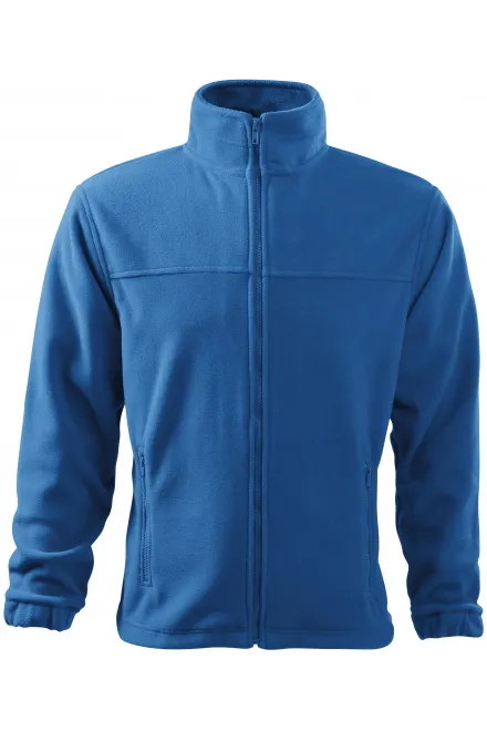 Fleecejacke für Herren - hellblau, M