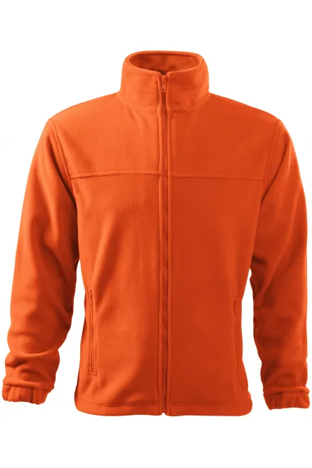 Fleecejacke für Herren - orange, M