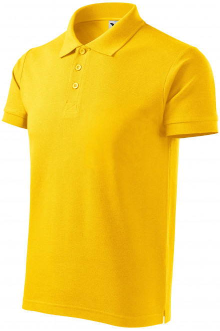 Gröberes Poloshirt für Herren, gelb, Herren-Poloshirts