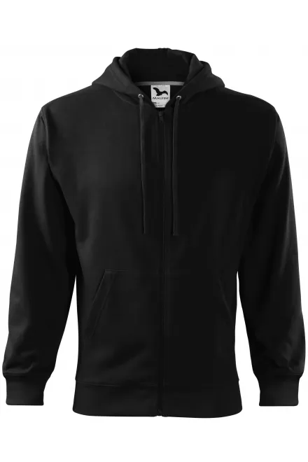 Herren Sweatshirt mit Kapuze - schwarz, M