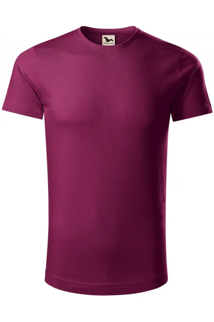 Herren T-Shirt aus Bio-Baumwolle - fuchsie, M