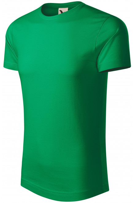Herren T-Shirt aus Bio-Baumwolle, Grasgrün, Baumwoll-T-Shirts