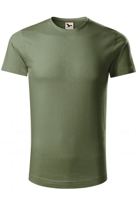 Herren T-Shirt aus Bio-Baumwolle - khaki, M