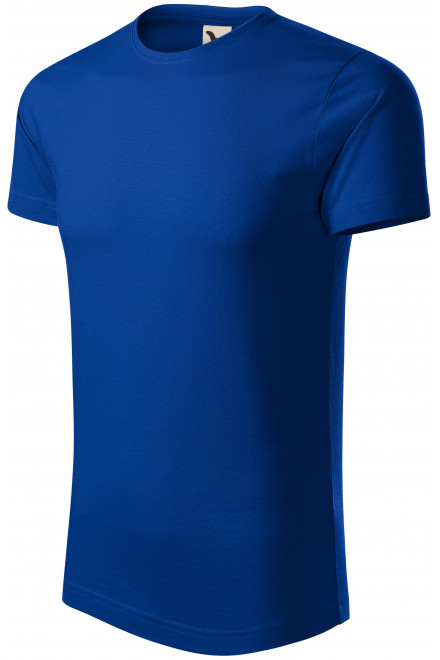 Herren T-Shirt aus Bio-Baumwolle, königsblau, T-Shirts mit kurzen Ärmeln