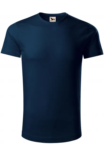 Herren T-Shirt aus Bio-Baumwolle - dunkelblau, M